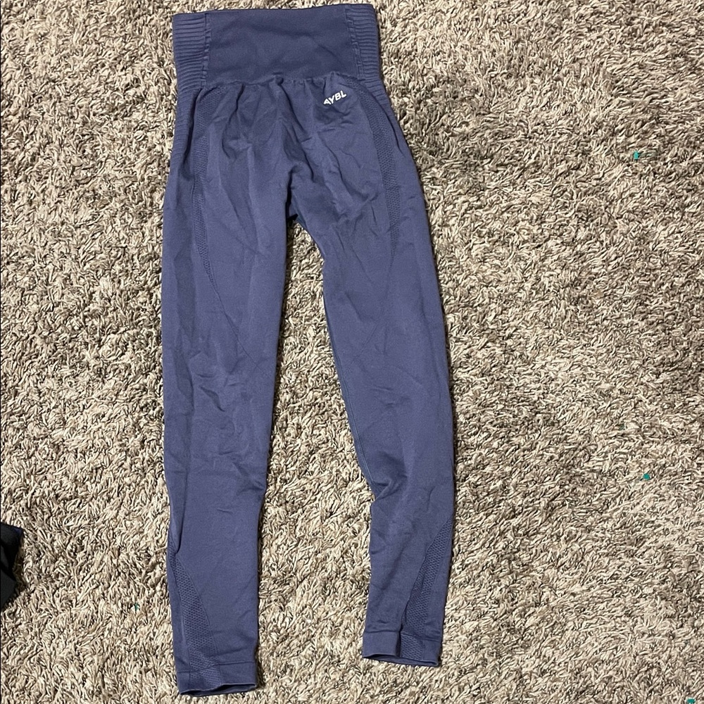 AYBL Navy High-Waist Active Leggings